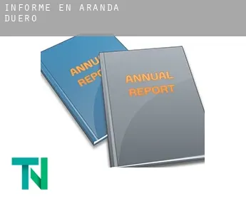 Informe en  Aranda de Duero