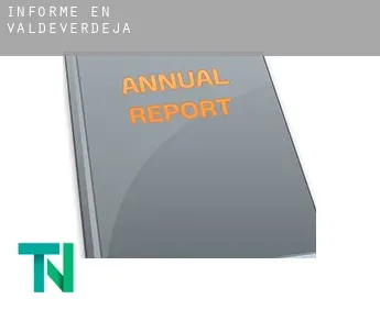 Informe en  Valdeverdeja