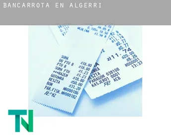 Bancarrota en  Algerri
