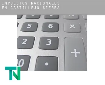 Impuestos nacionales en  Castillejo-Sierra