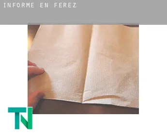 Informe en  Férez