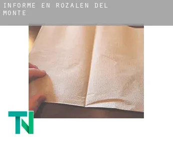 Informe en  Rozalén del Monte