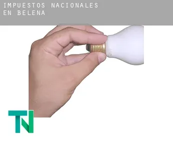 Impuestos nacionales en  Beleña