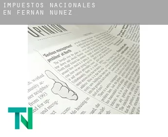 Impuestos nacionales en  Fernán-Núñez