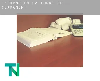 Informe en  la Torre de Claramunt