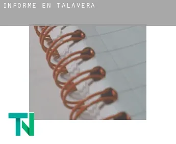 Informe en  Talavera