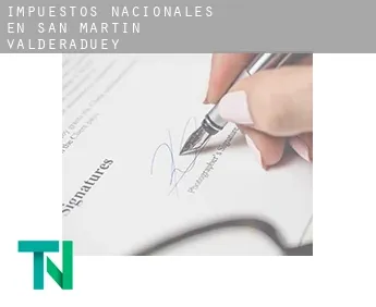 Impuestos nacionales en  San Martín de Valderaduey